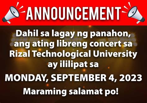 rtu manila|Announcement – Rizal Technological University .